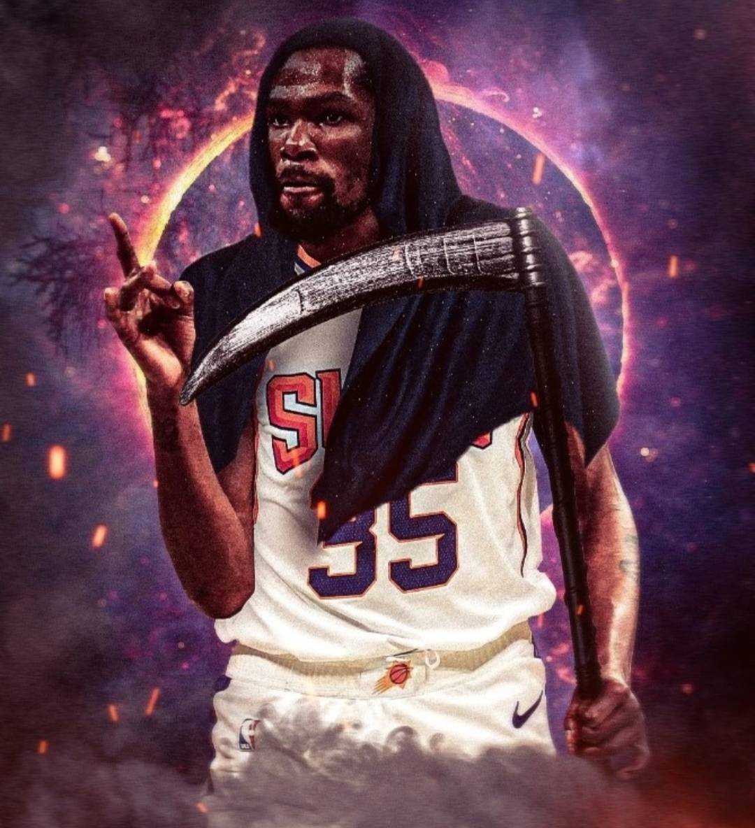 篮网大胜骑士，杜兰特状态火爆